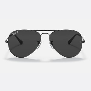 All black ray outlet ban aviators
